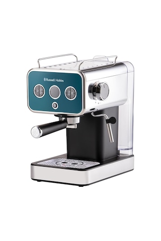 Russell Hobbs Distinctions 26451-56 Manuel Espresso Makinesi Okyanus Mavisi (Teşhir)