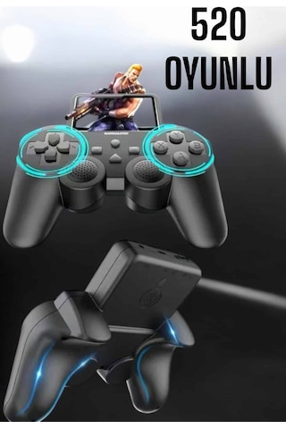 S10 Sup 520 Oyunlu Gamepad Tv Uyumlu Gamepad - Lisinya