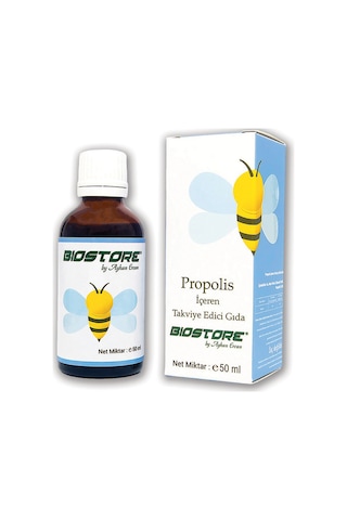 BioStore Propolis Takviye Edici Gıda Alkolsüz 50 ML