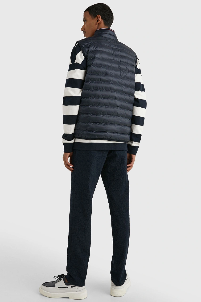 Tommy Hilfiger Tommy Hılfıger Erkek Şişme Yelek Lacivert