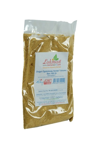 Lokman Avm Hardal Tohumu Öğütülmüş Doğal Sarı 100 G