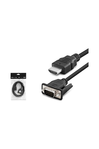Hadron HDX7795 HDMI To VGA Kablo 1.8 M Hadron HDX7795 HDMI To VGA Kablo 1.8 M