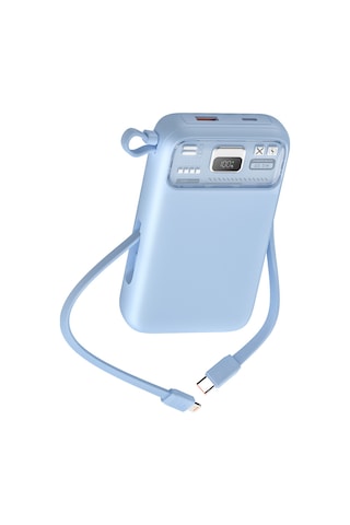 Nt-pw34 20w + 15w Pd 15w 10000 Mah Taşınabilir Powerbank Mavi