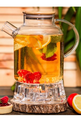 Heatpro Demlik 1,5 L Standlı 203085089 Beyaz