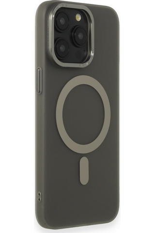 Apple Uyumlu iPhone 15 Pro Max Kılıf Mat Kadifemsi Special Edition Pc Magsafe Kapak