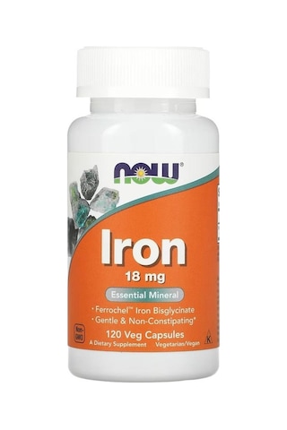 Iron Demir, 18 Mg, 120 Veg. Kapsül.usa Menşei.dmmedicine'den