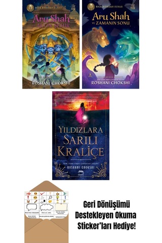 Aru Shah Ve Altın Şehir + Aru Shah Ve Zamanın Sonu + Yıldızlara Sarılı Kraliçe