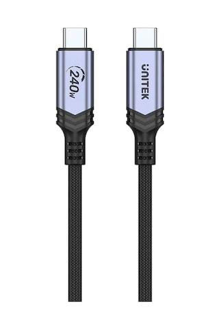 Unıtek Type-c Hızlı Şarj Kablosu 2mt 240w C14110gy-2m