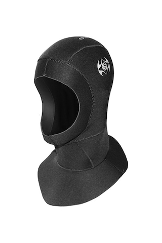 Slınx 1131 3mm Neopren Su Geçirmez Sıcak Kulak Koruyucu Dalış Başlığı, : M Siyah