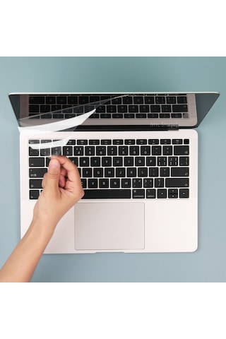 Apple Uyumlu MacBook Air Ekran Koruyucu Anti Scratch Parlak Eski Usb'li Model 2010-2017 A1369 A1466 İle