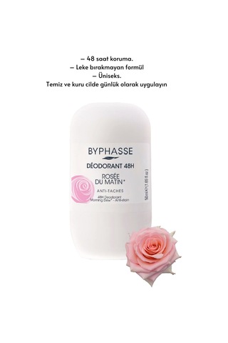 Byphasse Morning Dew 48H Kadın Roll-On Deodorant 50 ML