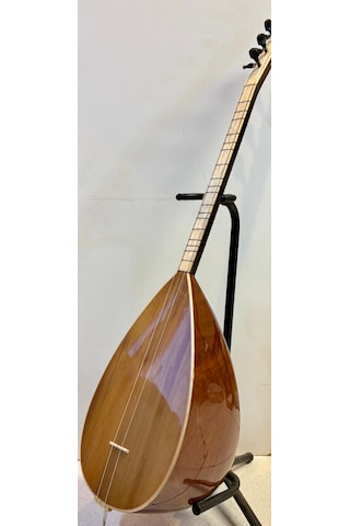 Artemis Tam Profesyonel Kısa Sap Oyma Maun Bağlama