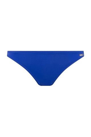U.S. Polo Assn. Kadın Saks Mavi Ince Kenar Bikini Alt Saks Mavi