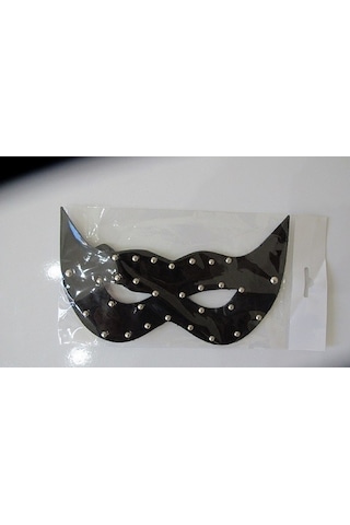 River World Siyah Renkte Göz Maskesi Deri