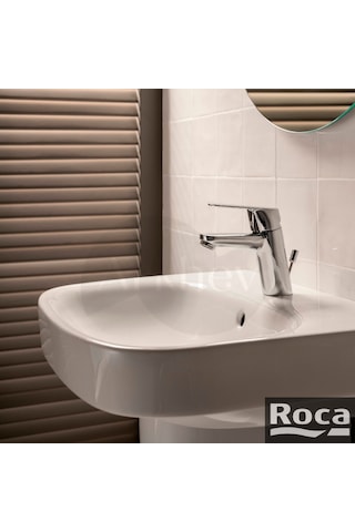 Roca Victoria Proa Deck Lavabo Bataryası - Krom / Cold Start / Sifon Kumandalı A5a3n81c00 Parlak Krom