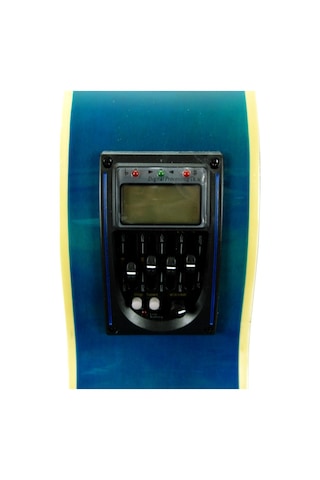 Elektro Akustik Gitar Mavi Sga40Eq4Bls