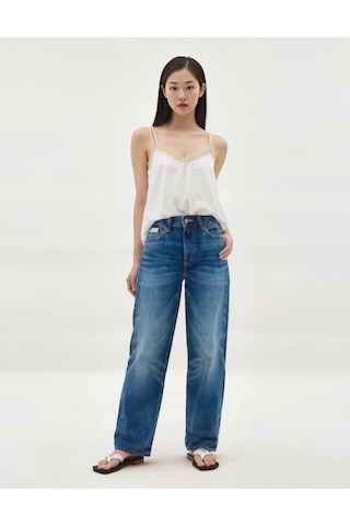 Calvin Klein Jeans 90s Straight Denim Kadın Mavi Kontrol Et Lv047b917g-ut5 Mavi