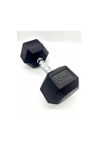 Alin Sport 15 Kg Kauçuk Profesyonel Olimpik Hex Dumbbell Hex Dambıl - Altıgen Dambıl Alin Sport 15 Kg Kauçuk Profesyonel Olimpik Hex Dumbbell Hex Dambıl - Altıgen Dambıl
