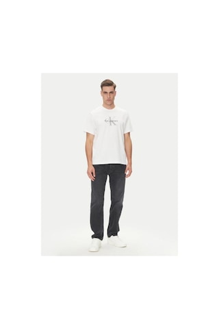 Calvin Klein Ss Hero Monologo Tee 20s-8555 Brilliant White