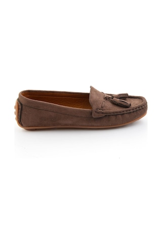 Bambi Kahve Kadın Loafer Ayakkabı K01309000672 Kahve