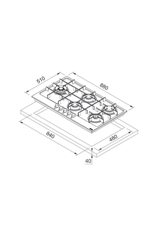 Franke FHMA 905 4G DCL XS C Ankastre Ocak