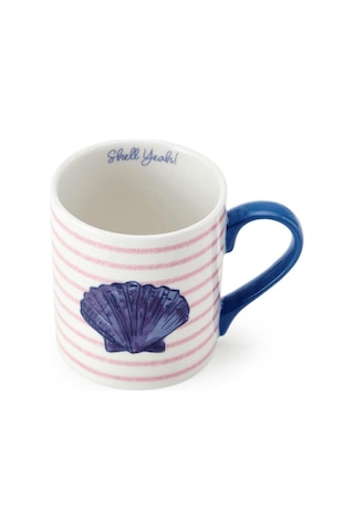 Mikasa Fine China 280 Ml Düz Taraflı Kupa Deniz Kabuğu Mor