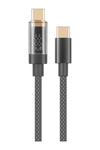 Hadron HDX1300K Dijital Göstergeli Usb To Type-c Hızlı Şarj Kablo