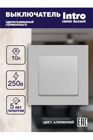 Intro Tek Tuşlu Alüminyum Anahtar 367379262