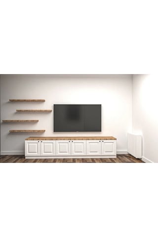 Cross Tv Ünitesi Mdf Siyah