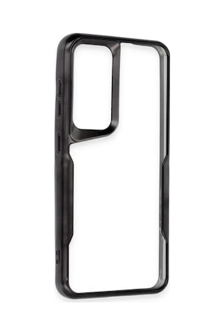 Samsung Uyumlu Galaxy A14 4g Kılıf Boyi Silikon Kapak - Siyah Aklby-bsva58 standart