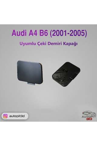Audi A4 B6 2001-2005 Uyumlu Ön Tampon Çeki Demiri Kapağı
