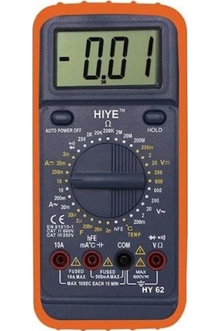 Hiye Hy 62 Dijital Ölçü Aleti