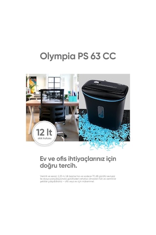 Ps63cc Evrak İmha Makinesi