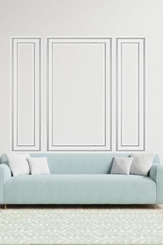 Decozza Boyanabilir 2,5 Cm Hazır Çerçeve Mastik Hediyeli