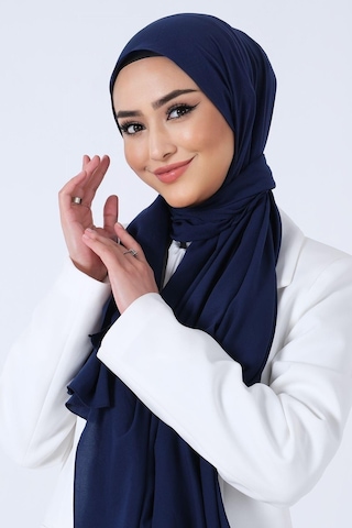 Harem Scarf Asya Şal - Lacivert - Lacivert