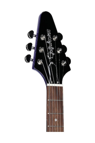 Epiphone Exclusive Flying V Elektro Gitar Purple Sparkle