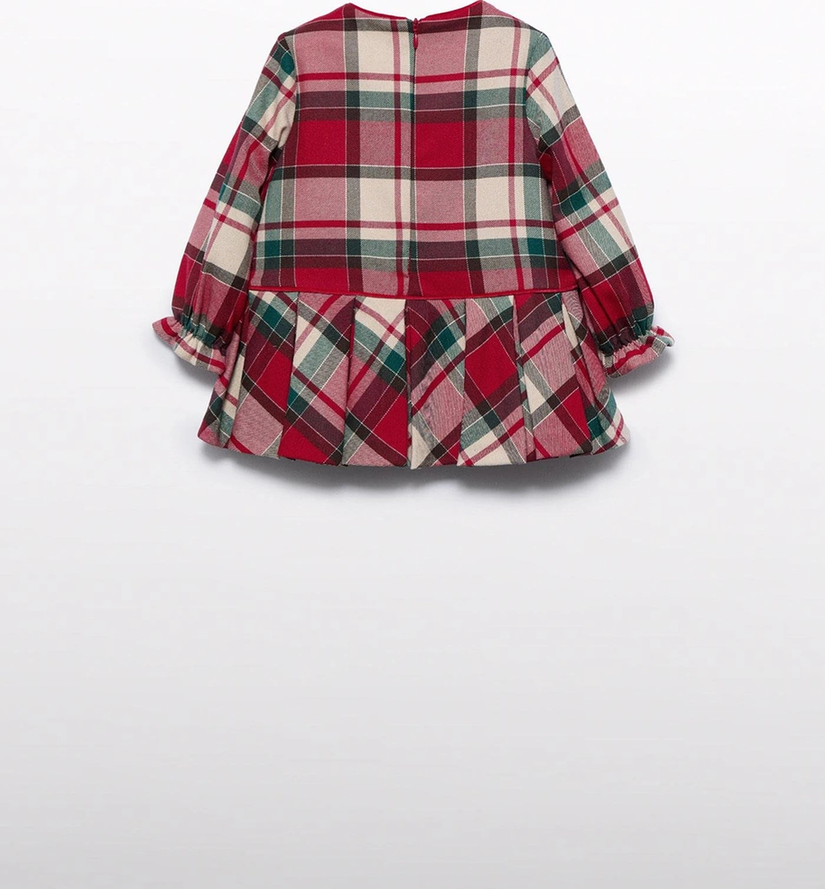 Mayoral Abel&lula Kız Bebek Ekose Elbise Kırmızı