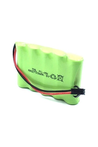 6V 2700Mah Oyuncak Araba Bataryası Siyah Soketli Nl 6V 2700Ma
