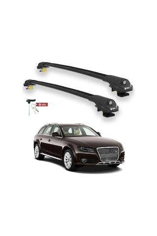 Turtle Audi A4 Allroad B8 2008-2015 Ara Atkı Air1 Siyah