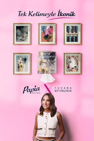 Papia Home Asmalı Havlu 12 Paket 3000 Yaprak