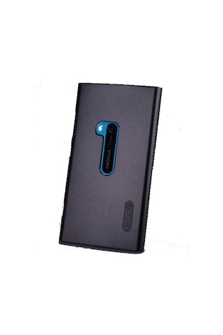 Nillkin Lumia 920 İle Uyumlu Parlak Sert Kauçuk Kılıf Siyah
