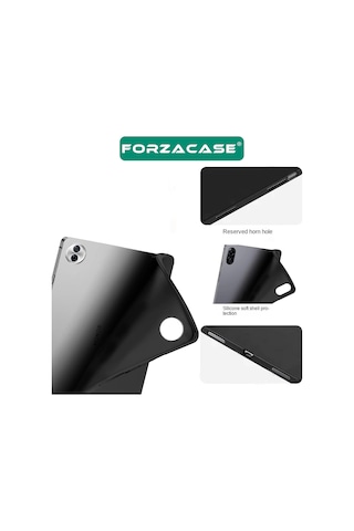 Forzacase Huawei Honor Pad 10 12.1 İnch 2025 Tablet İle Uyumlu Silikon Kılıf Siyah - Fc155 Tablet Kılıfı