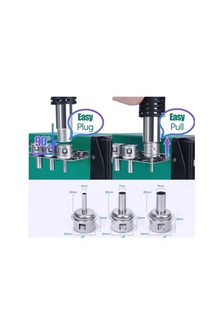 Yihua 959D-Iı 700W Sıcak Hava İstasyonu