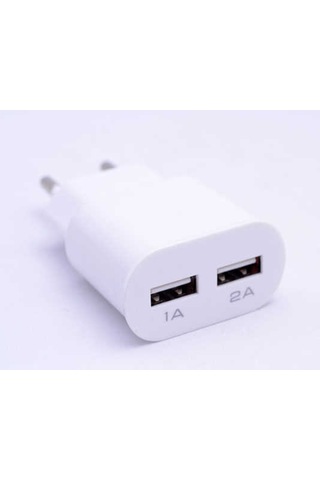 More Tr Zore 2000 Mah 2 In 1 Micro Ev Şarj Seti-Beyaz