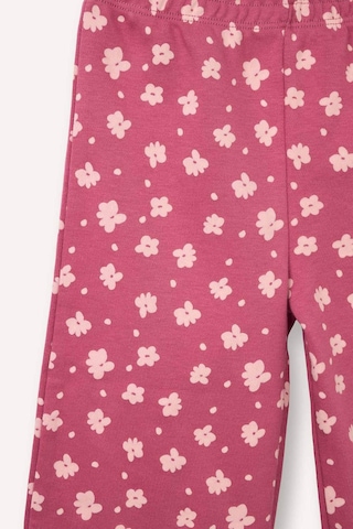 Defacto Wıde Leg Çiçekli Pantolon Kız Bebek G9387a526spbr123 Bordo-br123