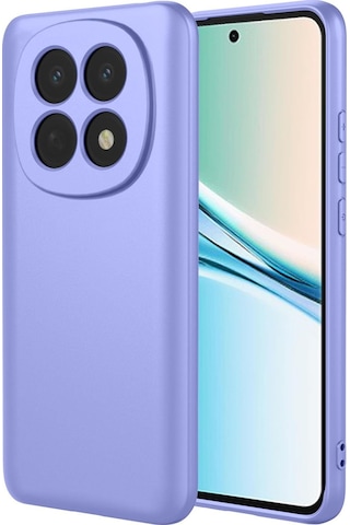Xiaomi Redmi Note 15 Pro 5g İle Uyumlu Kılıf Esnek Premium Yumuşak Silikon Telefon Kılıfı Kapak Lila