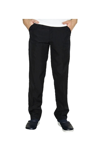 Uniprom Erkek Doktor Hemşire Aşçı Hizmetli Alpaka Kumaş Siyah Pantolon