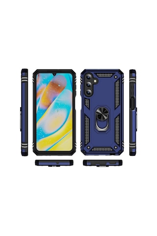 Apsuwa Samsung Galaxy A15 Uyumlu Kılıf Vega Yüzüklü