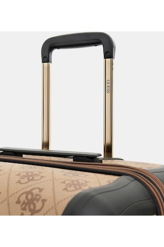 Guess Kadın Kahverengi Berta 28 İnç 8 Teker Bavul Kahverengi