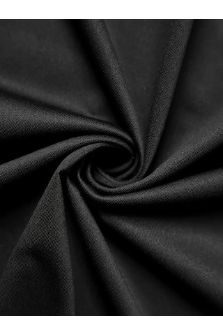 Moda Assema Erkek Baskılı Tişort Kısa Kol Bisiklet Yaka Ovarsize T-shirt - Siyah Çok Renkli